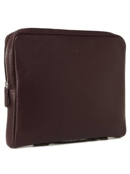 Gerard Henon 16244 - CUIR DE VACHETTE - CHOCO twist porte documets xs Sac business