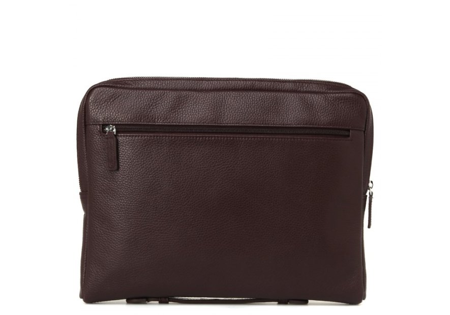 Gerard Henon 16244 - CUIR DE VACHETTE - CHOCO twist porte documets xs Sac business