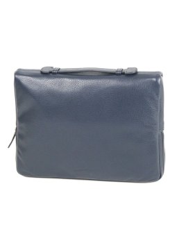 Gerard Henon 16244 - CUIR DE VACHETTE - MARIN twist porte documets xs Sac business