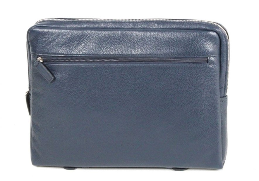 Gerard Henon 16244 - CUIR DE VACHETTE - MARIN twist porte documets xs Sac business