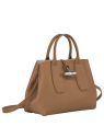 Longchamp 10058/HPN - CUIR DE VACHETTE - N Sac porté main M - Roseau sacs-a-mains