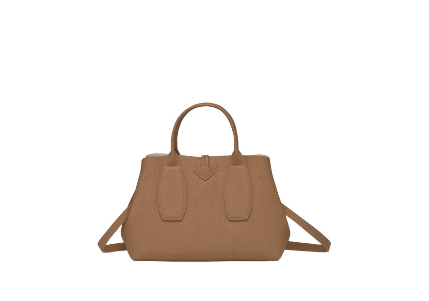 Longchamp 10058/HPN - CUIR DE VACHETTE - N Sac porté main M - Roseau Sacs à mains