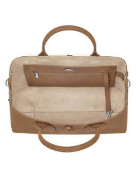 Longchamp 10058/HPN - CUIR DE VACHETTE - N Sac porté main M - Roseau Sacs à mains