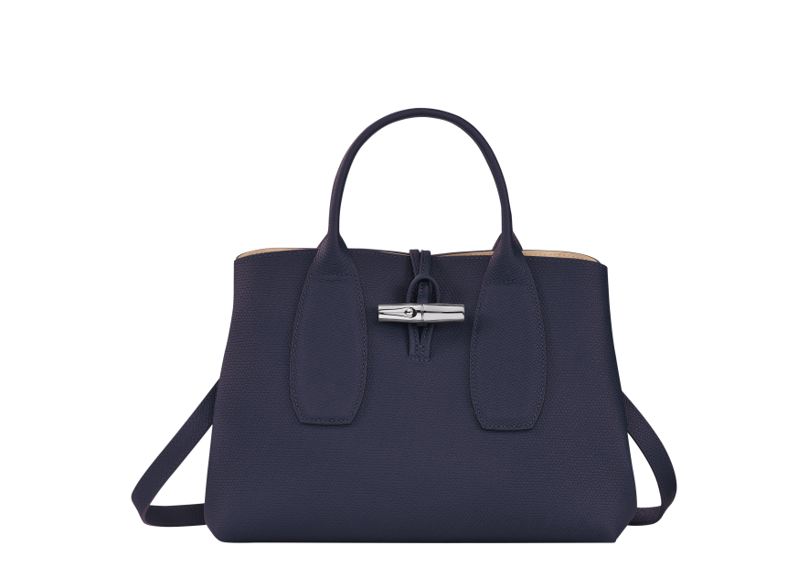 Longchamp 10058/HPN - CUIR DE VACHETTE - M Sac porté main M - Roseau Sacs à mains