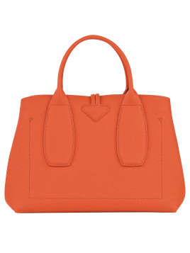 Longchamp 10058/HPN - CUIR DE VACHETTE - O Sac porté main M - Roseau Sacs à mains