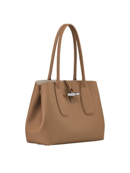 Longchamp 10060/HPN - CUIR DE VACHETTE - N Roseau - Sac porté main L shopping