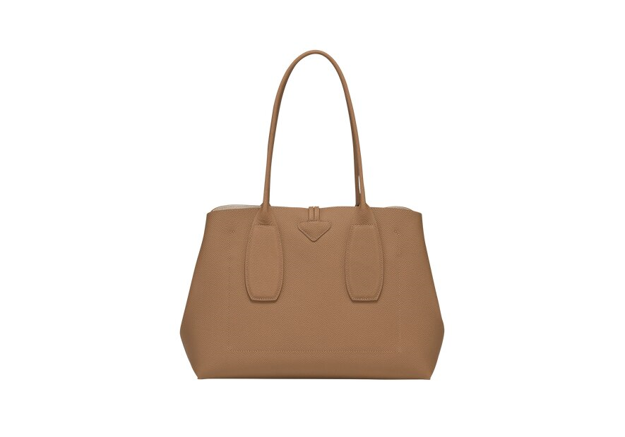 Longchamp 10060/HPN - CUIR DE VACHETTE - N Roseau - Sac porté main L shopping