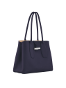 Longchamp 10060/HPN - CUIR DE VACHETTE - M Roseau - Sac porté main L sac-a-main-shopping-toile-ou-cuir
