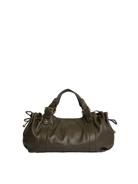 Gerard Darel 24H/410 - CUIR DE VACHETTE - KAK sac 24 heures gérard darel porté main sacs-a-mains