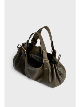 Gerard Darel 24H/410 - CUIR DE VACHETTE - KAK sac 24 heures gérard darel porté main Sacs à mains