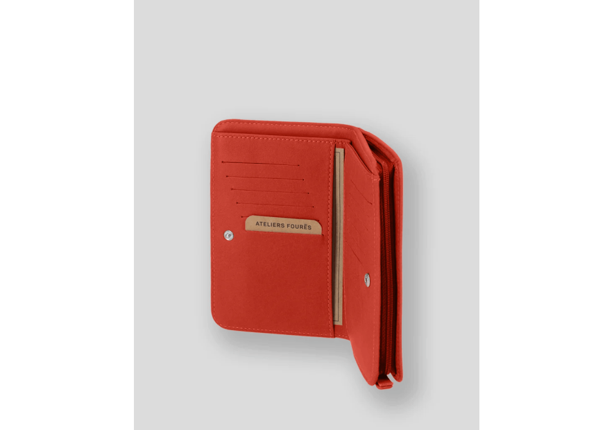 Les Ateliers Foures B63 portefeuille femme baroudeuse nereides Portefeuille Homme