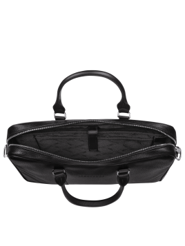 Longchamp 2121021 - CUIR DE VACHETTE - NOI porte documents longchamp le foulonné s Sac business