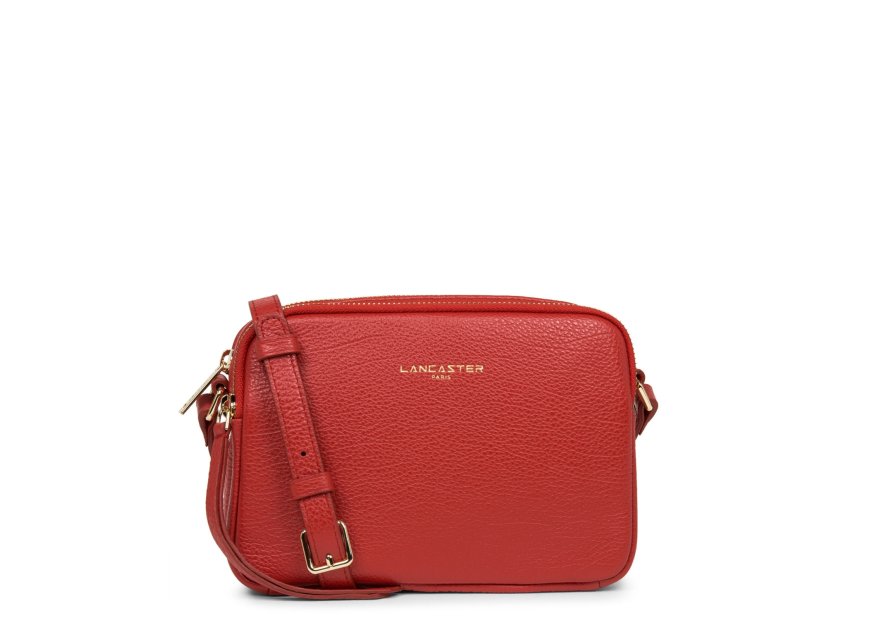 Lancaster 529-20 - CUIR DE VACHETTE - ROUG Dune - Mini Sac Trotteur Sacs à mains