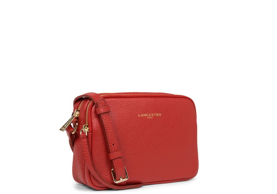 Lancaster 529-20 - CUIR DE VACHETTE - ROUG Dune - Mini Sac Trotteur Sacs à mains