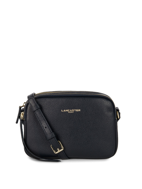 Lancaster 529-20 - CUIR DE VACHETTE - BLEU Dune - Mini Sac Trotteur sacs-a-mains