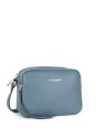Lancaster 529-20 - CUIR DE VACHETTE - BLEU Dune - Mini Sac Trotteur sacs-a-mains