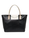 Lancaster 517-18 - TEP ET CUIR - NOIR sac porté main s maya sacs-a-mains