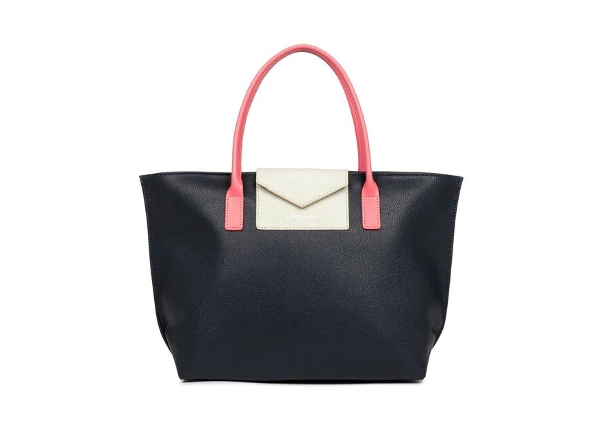 Lancaster 517-18 - TEP ET CUIR - BLEU MULT sac porté main s maya Sacs à mains