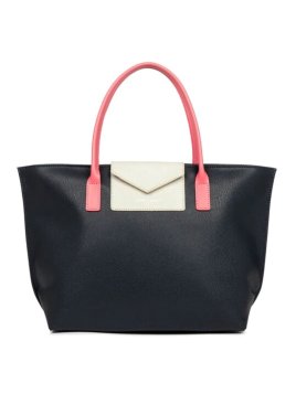 Lancaster 517-18 - TEP ET CUIR - BLEU MULT sac porté main s maya Sacs à mains