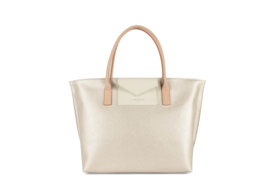 Lancaster 517-18 - TEP ET CUIR - NACRE BLP sac porté main s maya Sacs à mains