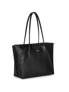 Lancaster 517-20 - TEP ET CUIR - NOIR Maya - Sac cabas épaule shopping