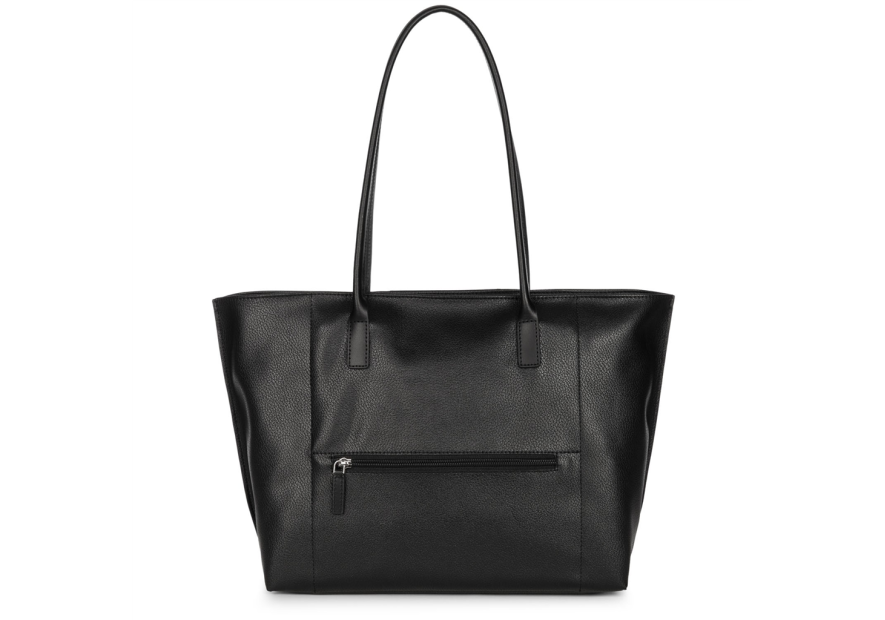 Lancaster 517-20 - TEP ET CUIR - NOIR Maya - Sac cabas épaule shopping