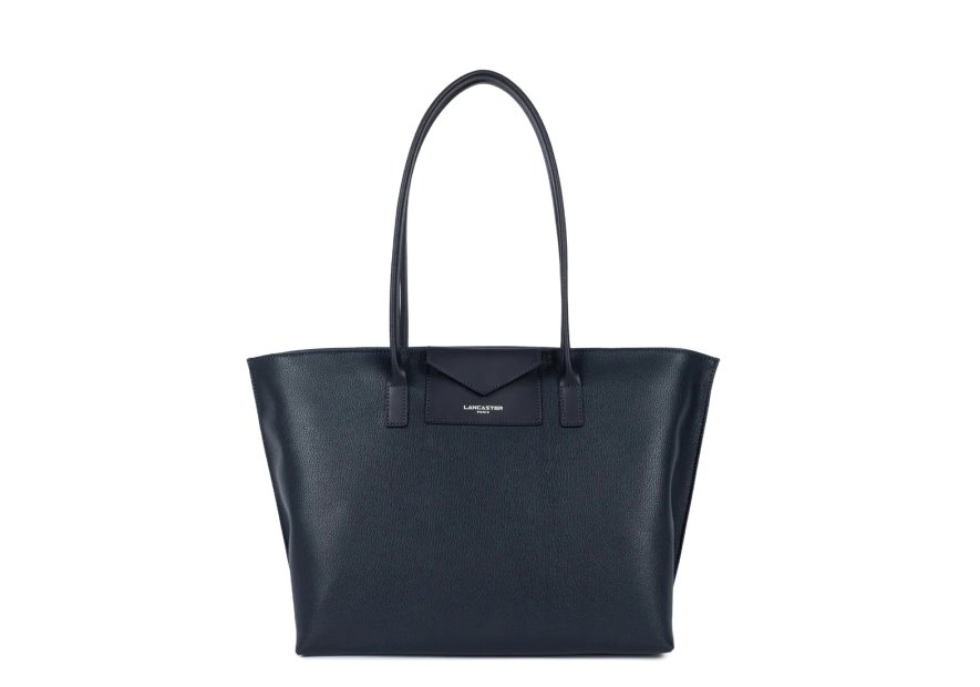 Lancaster 517-20 - TEP ET CUIR - BLEU FONC Maya - Sac cabas épaule shopping
