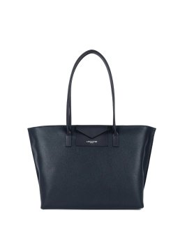 Lancaster 517-20 - TEP ET CUIR - BLEU FONC Maya - Sac cabas épaule shopping