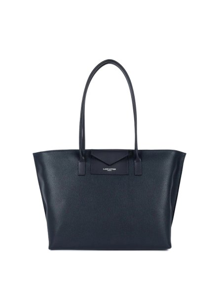 Lancaster 517-20 - TEP ET CUIR - BLEU FONC Maya - Sac cabas épaule shopping