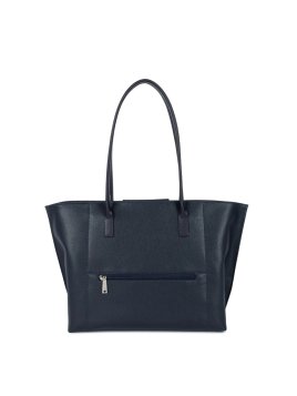 Lancaster 517-20 - TEP ET CUIR - BLEU FONC Maya - Sac cabas épaule shopping