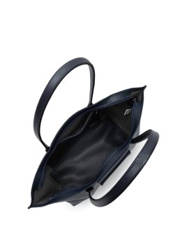 Lancaster 517-20 - TEP ET CUIR - BLEU FONC Maya - Sac cabas épaule shopping