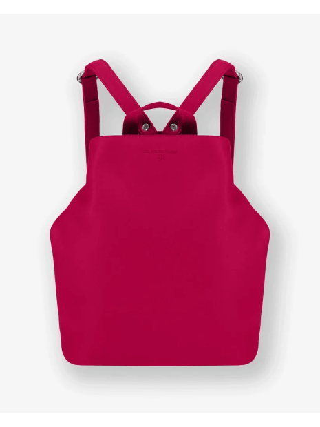 Les Ateliers Foures B417 - CUIR DE VACHETTE - HIBISC sac à dos sécurisé s avec attache fixation sacs-a-mains