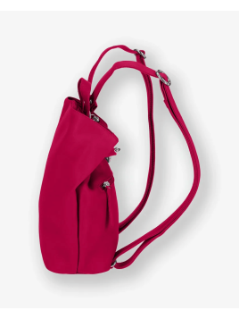 Les Ateliers Foures B417 - CUIR DE VACHETTE - HIBISC sac à dos sécurisé s avec attache fixation Sacs à mains