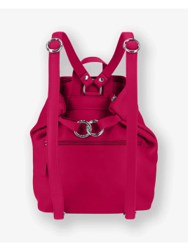 Les Ateliers Foures B417 - CUIR DE VACHETTE - HIBISC sac à dos sécurisé s avec attache fixation Sacs à mains