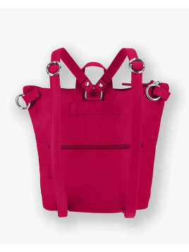 Les Ateliers Foures B417 - CUIR DE VACHETTE - HIBISC sac à dos sécurisé s avec attache fixation Sacs à mains