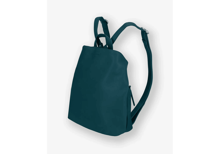 Les Ateliers Foures B417 - CUIR DE VACHETTE - PAON sac à dos sécurisé s avec attache fixation Sacs à mains