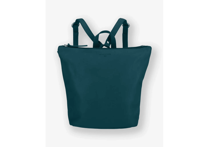 Les Ateliers Foures B417 - CUIR DE VACHETTE - PAON sac à dos sécurisé s avec attache fixation Sacs à mains