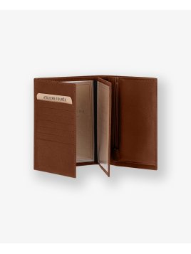 Les Ateliers Foures 969X - CUIR DE VACHETTE - FAUVE Portefeuille/Porte-cartes pmpb