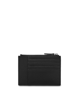 Lancel A10537 - CUIR DE VACHETTE - NOIR Ninon de Lancel - Porte-cartes zippé L porte cartes