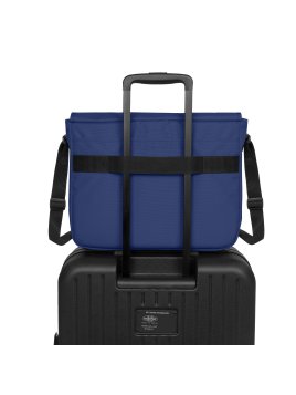 Eastpak K26E - POLYESTER - NIGHTSKY NAVY sac gibecière delegate + Serviette à rabat avec bandoulière