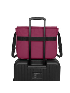 Eastpak K26E - POLYESTER - WINE BURGUNDY sac gibecière delegate + Serviette à rabat avec bandoulière
