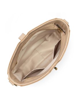 Lancaster 547-47 - CUIR DE VACHETTE - BEIG Foulonné Milano - Sac Trotteur Sacs à mains