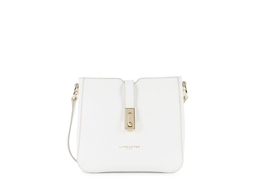 Lancaster 547-47 - CUIR DE VACHETTE - BLAN Foulonné Milano - Sac Trotteur Sacs à mains