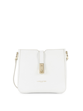 Lancaster 547-47 - CUIR DE VACHETTE - BLAN Foulonné Milano - Sac Trotteur Sacs à mains