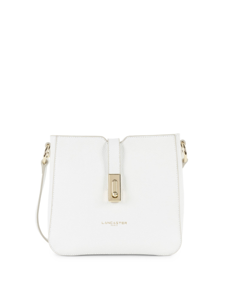 Lancaster 547-47 - CUIR DE VACHETTE - BLAN Foulonné Milano - Sac Trotteur Sacs à mains