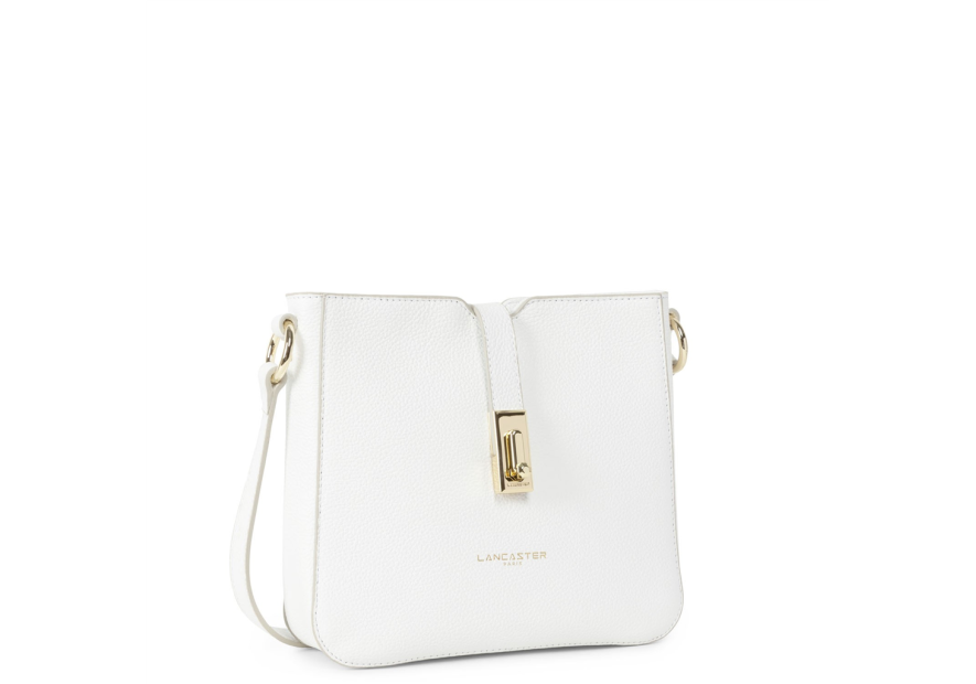 Lancaster 547-47 - CUIR DE VACHETTE - BLAN Foulonné Milano - Sac Trotteur Sacs à mains