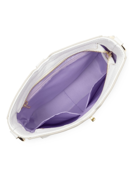 Lancaster 547-47 - CUIR DE VACHETTE - BLAN Foulonné Milano - Sac Trotteur Sacs à mains