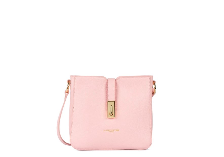 Lancaster 547-47 - CUIR DE VACHETTE - ROSE Foulonné Milano - Sac Trotteur Sacs à mains