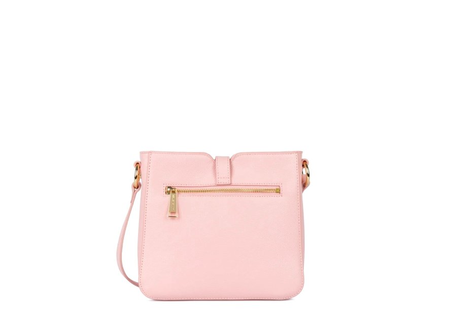 Lancaster 547-47 - CUIR DE VACHETTE - ROSE Foulonné Milano - Sac Trotteur Sacs à mains