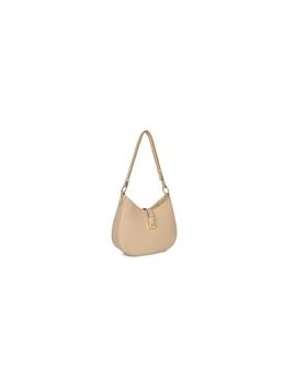 Lancaster 547-48 - CUIR DE VACHETTE - BEIG Foulonné Milano - Sac Besace shopping